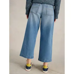White Stuff Tia Cropped Wide Leg Jean